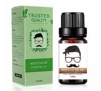 pologmase Huile à Barbe pour Hommes,Croissance Barbe Et Baume pour Hommes 10ml | Oil Balm Growth Men Care Conditioner, Beard Conditioner Oil, pour la Croissance la Barbe