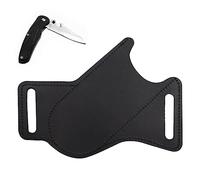 pologmase Poche pour Couteaux,Couteaux Holster Ceinture - Porte-Couteaux Anti-Rayures 5 en Cuir Vachette Imitation Couche supérieure résistant à l'usure pour Couteaux pliants