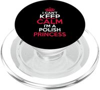 Pologne américaine Polonaise Racines polonaises Princesse Polonaise PopSockets PopGrip pour MagSafe