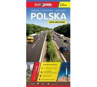 Pologne Carte routière Europilot 1:750 000 laminée