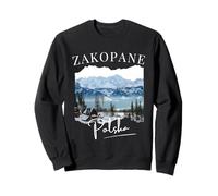 Pologne Europe de l'est Zakopane Tatra Montagnes Ski Hiver Neige Sweatshirt
