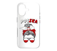 Pologne, Fille Polonaise, Drapeau de la Pologne, Polska Coque pour iPhone 17
