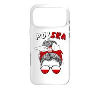 Pologne, Fille Polonaise, Drapeau de la Pologne, Polska Coque pour iPhone 17 Pro Max