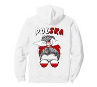 Pologne, Fille Polonaise, Drapeau de la Pologne, Polska Sweat à Capuche