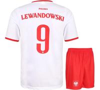 Pologne Lewandowski Maillot de Football Set - Enfants et Adultes - Football - XXL