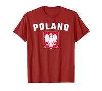 Pologne & Pologne White Eagle, Hommes, Femmes, Enfants 2022 Football T-Shirt