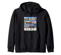 Pologne Varsovie Souvenir/Varsovie Sweat à Capuche