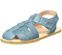 Pololo Garçon Unisex Kinder Sandale Ibiza Leder Hellblau, Bleu Clair, 27 EU
