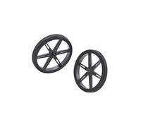 POLOLU WHEEL 80X10MM PAIR - BLACK Roue noir Axe: encoche D Nbr.de pcs: 2 à serti