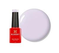 Polon à ongles en gel bluesky, gris clair - QXG824, blanc, durable, résistant aux puces, 5 ml (nécessite du séchage sous lampe LED UV)