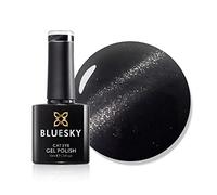 Polon à ongles en gel bluesky, manteau pour les yeux, argent, KA1080, vernis à gel 10 ml (nécessite de guérir UV / lampe LED et une base sombre pour obtenir un effet illustré)