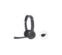 POLONA04BA écouteur/casque Ecouteurs Avec fil &sans fil Arceau Appels/Musique USB Type-C Bluetooth Noir