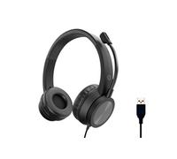 Conceptronic Casque arceau POLONA05B filaire USB Type-A pour appels et musique Noir