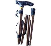 Polonais de Trekking pour randonnées en Plein air Cruquages Ultra Courts et béquilles Pliantes télescopiques bâtons de Marche des bâtons de Marche à Quatre Sections Seulement 28cmwalking Parent ``