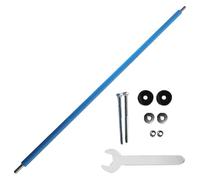 Polonais Nets De Trampoline - Pièces De Tramways De Sport, Kit De | Polonais De Remplacement avec Vis Et Clé, Enclos des Pièces De Remplacement du Tube Droit, Poteaux en Acier