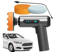 Polonteur de voiture sans fil - tampon rechargeable pour éliminer les rayures et la cire | Machine polissage automatique électrique soins aux véhicules, outil détail portable, kit charge inclus
