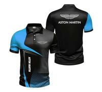 Polos 3D Confortables pour Hommes pour A.s.t.o.n M.a.r.ti.n T-Shirt De Fitness À Manches Courtes Et Demi-Manches Imprimé Vêtements De Sport Doux -LanS||3X_l