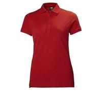 Helly Hansen W Crew Pique 2 Polo Alert Red Womens XS