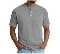 Polos Homme Manches Courtes Polo Club Homme Modèle à Col Rond Uni Mode Décontractée Chemise Décontractée pour Hommes Polyvalente pour Un Usage Quotidien Sorties De Tous Les Jours.