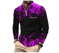 Polos Manches Longues, Chemise Col Tunisien Homme Homme Vetement Maille PiquéE Homme Manche Longue Tee Shirt Homme Coton Chemise Homme Manche Tee Shirt Laine et Soie Chemise Homme Manche Longue Noir