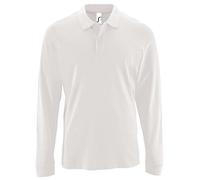 Polos Manches Longues - Homme - 02087 - Blanc