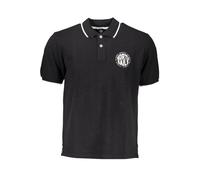 North Sails, Homme, Tops, Noir, Taille: XL Polo à Manches Courtes