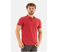 Polos superdry vint destroy polo 2di cranberry crush red L