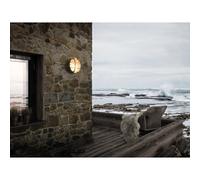 POLPERRO applique murale Laiton-Verre Laiton E27 - Nordlux 49021035