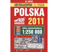 Polska atlas samochodowy 1:250 000 - Élaboration collective (Buch auf Polnisch)