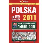 Polska Atlas samochodowy - Opracowanie zbiorowe (Buch auf Polnisch)