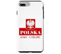Polska Bialo-Czerwoni, Drapeau polonais emblème polonais Aigle Blanc Coque pour iPhone 7 Plus/8 Plus