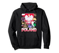 Polska Idées polonaises pour femmes et drapeau polonais de la Pologne populaire Sweat à Capuche