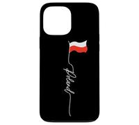 Polska, Pologne White Eagle Crown, Pologne White and Red Flag Coque pour iPhone 13 Pro Max