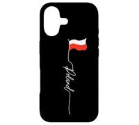 Polska, Pologne White Eagle Crown, Pologne White and Red Flag Coque pour iPhone 17