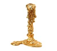 POLSPOTTEN Bougeoir Drip L 25 cm Or