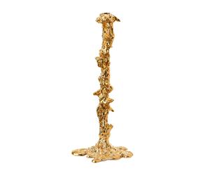 POLSPOTTEN Bougeoir Drip XXL 50 cm Or