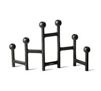 POLSPOTTEN Bougeoir Round Folding 56x30 cm Gris foncé