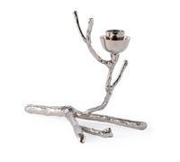 POLSPOTTEN Bougeoir Twiggy XS 14 cm Argent