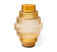 POLSPOTTEN Vase Steps L 50 cm Ocre