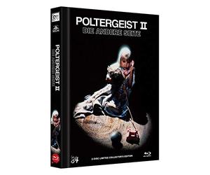 Poltergeist 2 - Die andere Seite - 2-Disc Limited Collector's Edition - Uncut - Mediabook, Cover A (+ DVD) [Édition Collector] [Blu-ray]