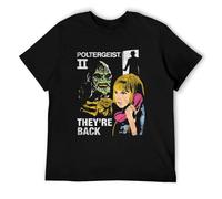 Poltergeist 2 Movie Carol Anne & The Beast They're Back Men's T Shirt BlackOne Size