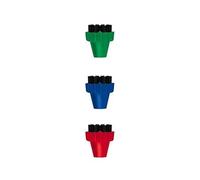 Polti 3x Brosses à Dents Colorés Vaporetto Pro Lecoaspira Fav Unico MCV 20 30 50