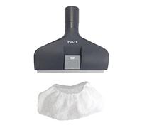 Polti - Brosse lave vitre et bonnette de nettoyage 2 en 1, pour Unico