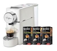 Coffea S18W, Machine à expresso avec kit de 54 dosettes E.S.E, Blanc, Réservoir 850ml PCEU0125