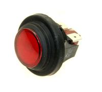 Polti Interrupteur POM0003816 pour centrale vapeur Rouge