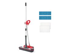 Polti – Nettoyeur vapeur balai Moppy Red – Sans fil 1500 W 0,7 L – Rouge