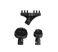 Polti PAEU0344 Kit de 2 brosses rondes et 1 brosse pour joints pour Polti Vaporetto
