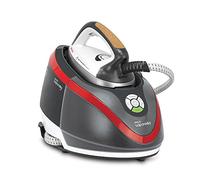 Polti Vaporella Next VN18.30, fer à repasser avec réservoir, pression 6 BAR | Puissance 2 200 W, fonctions Eco et Turbo, autonomie illimitée, vapeur intermittente 350 g, gris et rouge