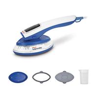 VAPORELLA GSM20 Défroisseur vapeur a main - Horizontal et vertical - 1000 W - Mini fer a repasser - Réglage digital - Blanc et bleu