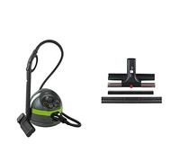 Polti Vaporetto Classic 65 nettoyeur vapeur, 4 bar, tue et élimine 99,99%* des virus, germes et bactéries & lave vitres compatible Vaporetto